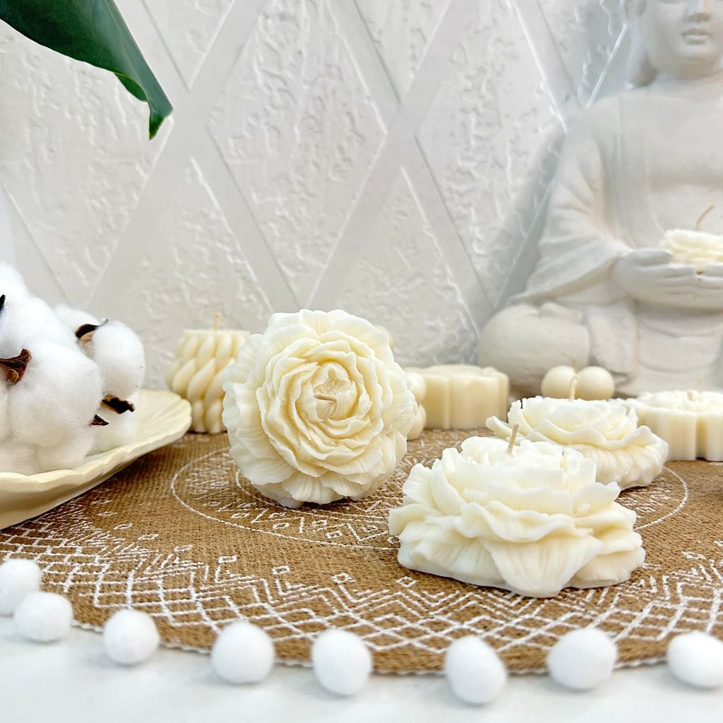 Свічка "Півонія"