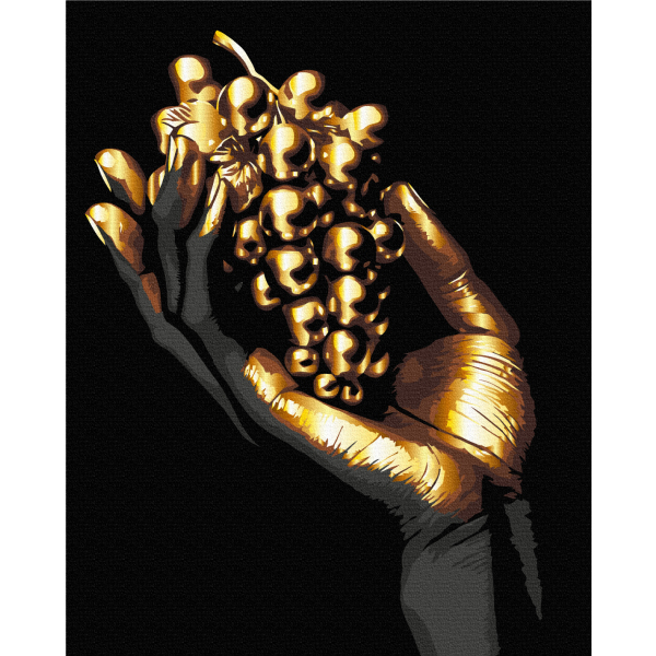 Золоте гроно (Чорне полотно)