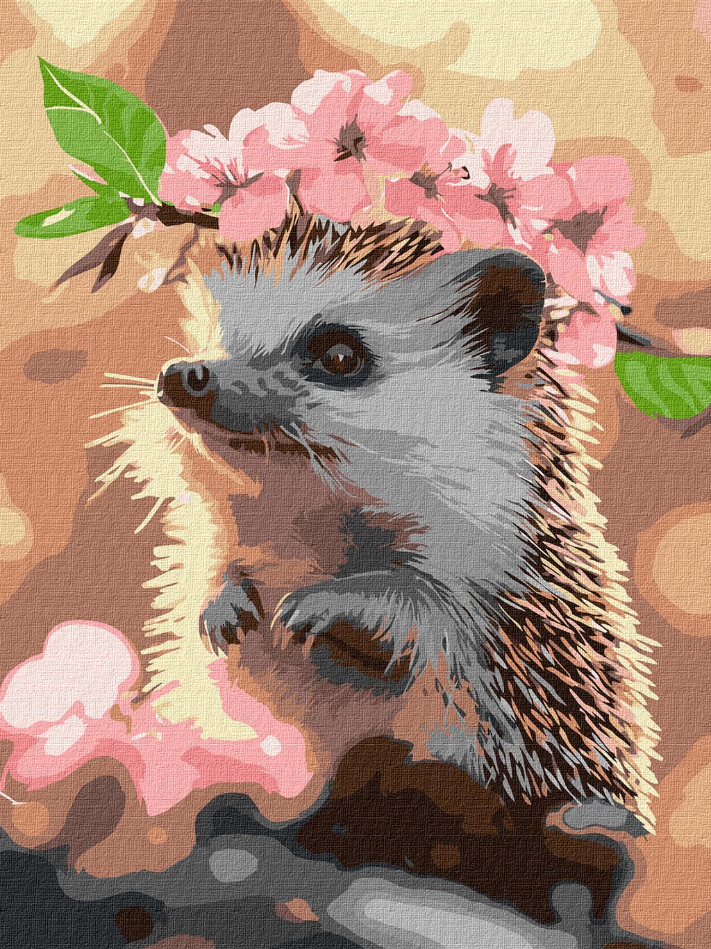 Їжачок у вишневому цвітінні