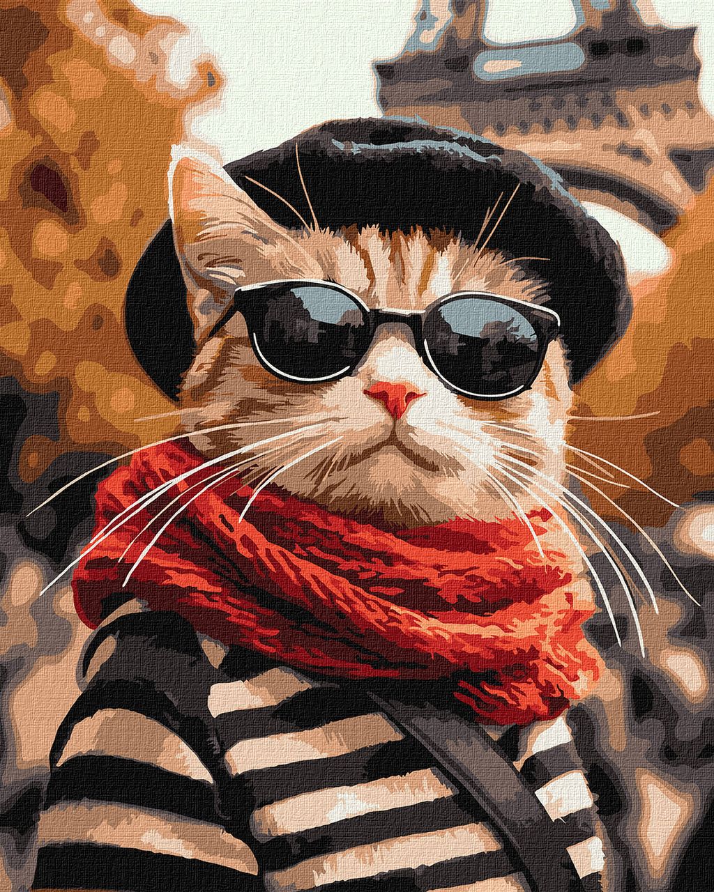 Пухнастик у Парижі