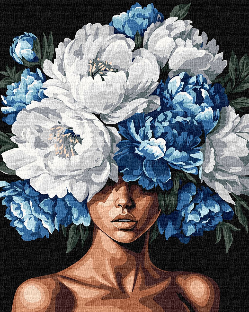 Квітуча думка з фарбами металік extra