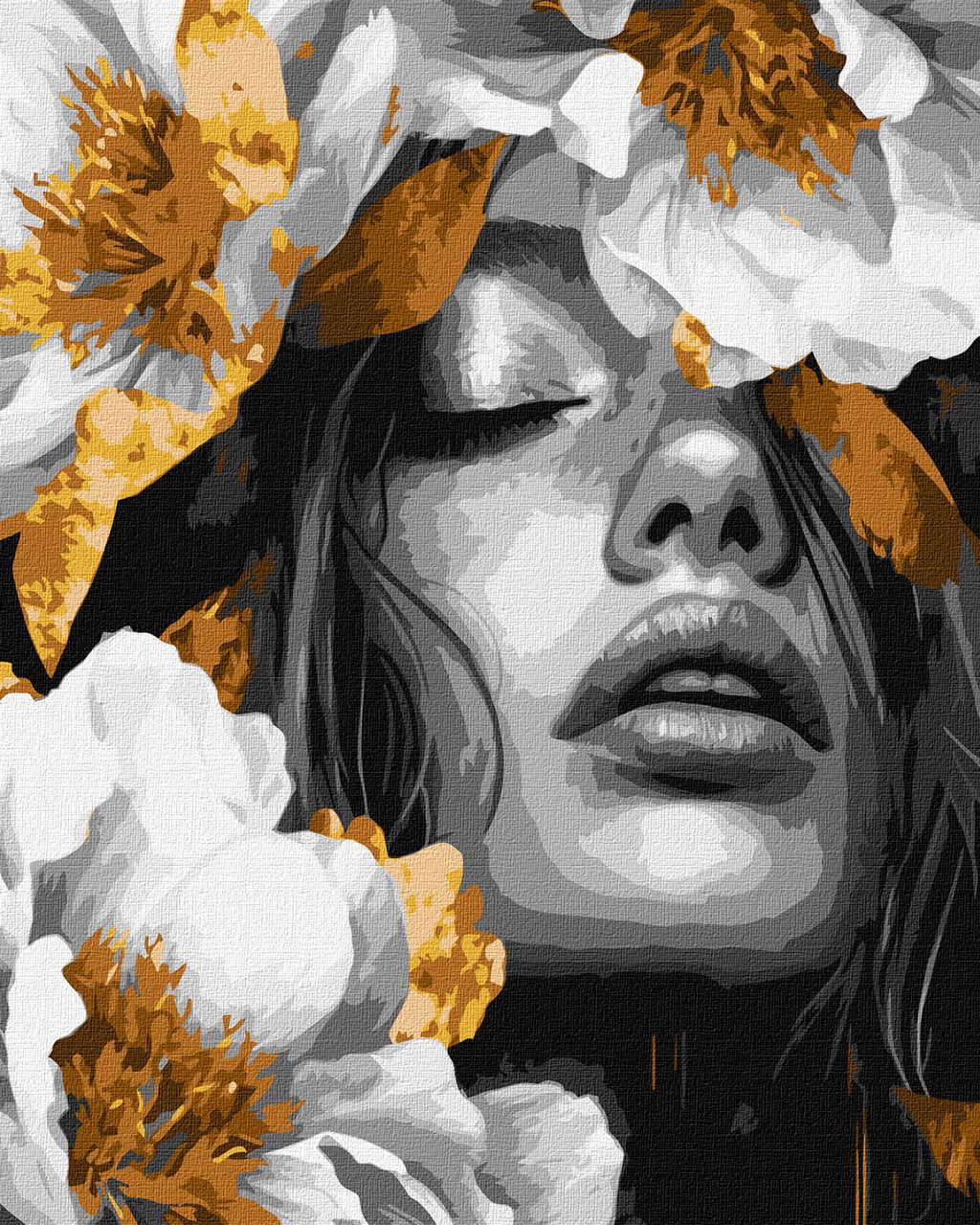 Танець пелюсток з фарбами металік extra