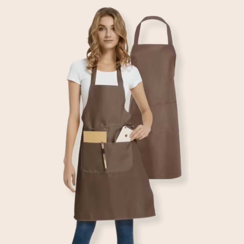 Фартух для творчості, коричневий