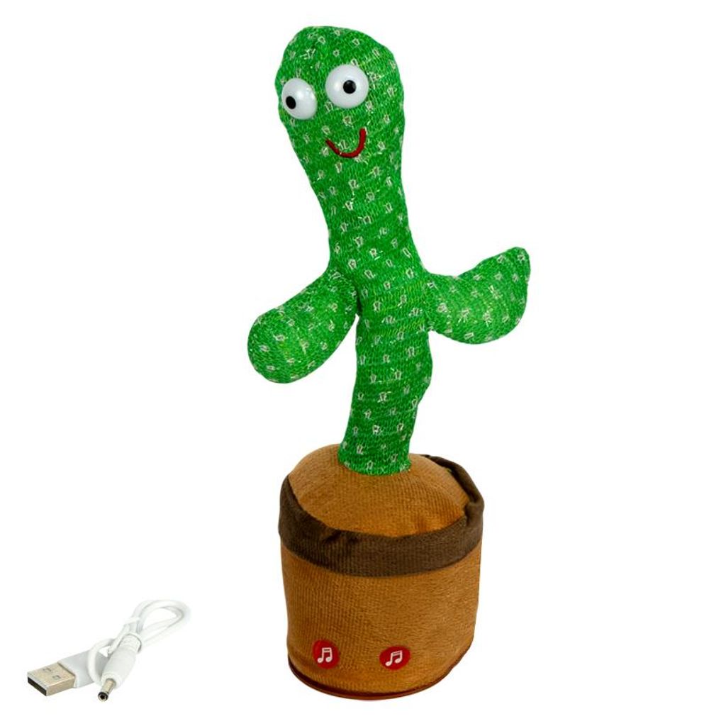 Танцюючий кактус, музичний з підсвічуванням