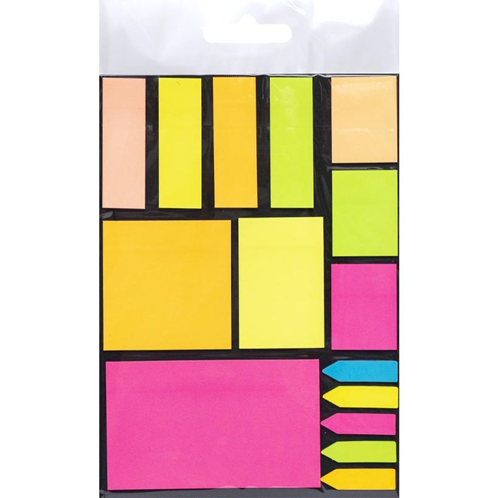 Стікери для нотаток на планшетці 18х25см