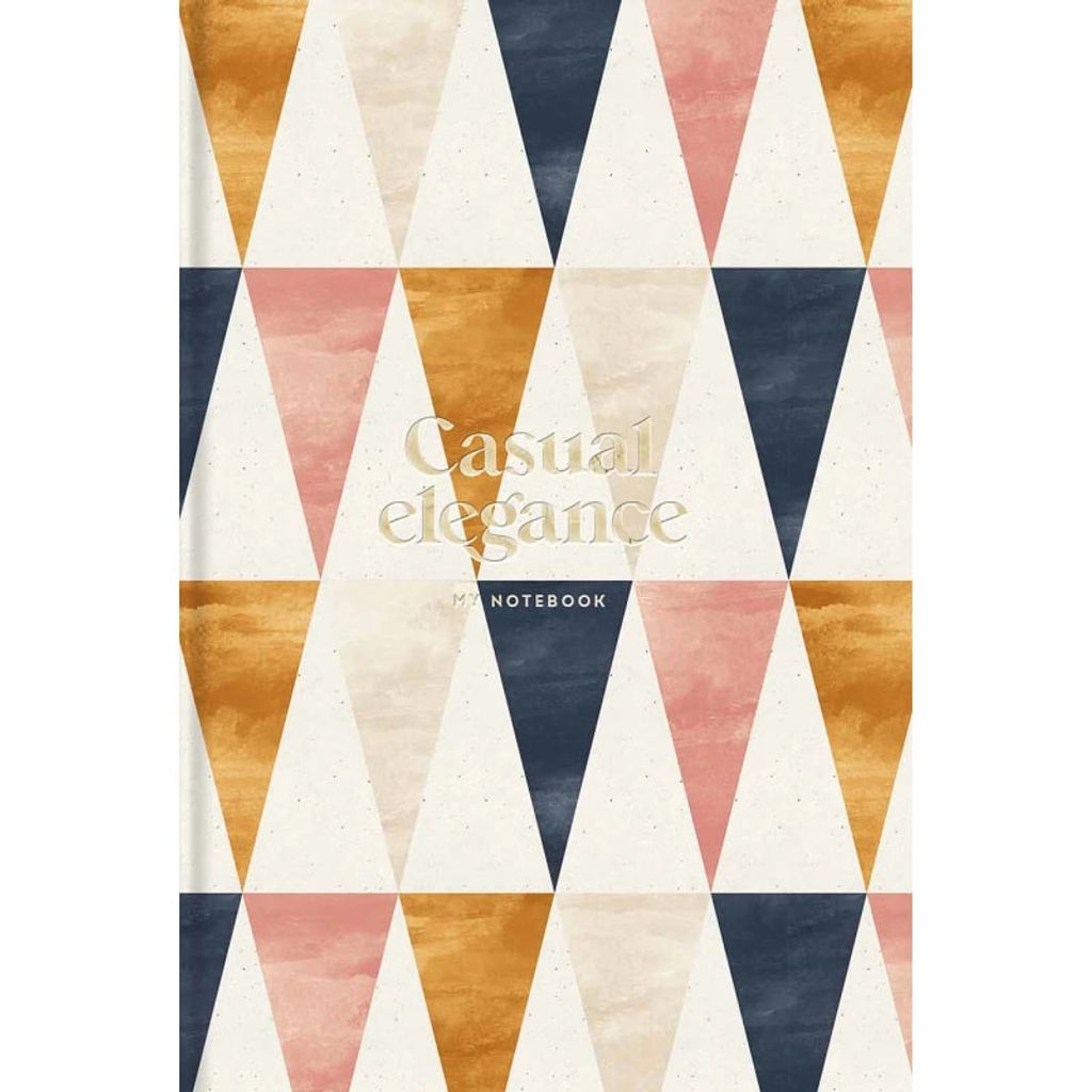 Блокнот В5/80арк. "Genius" інтегр.обкл. Теплий беж з теракотою