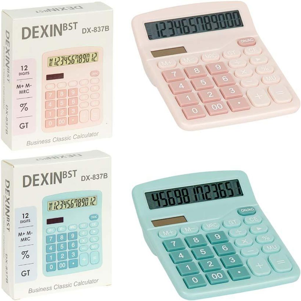 Калькулятор DX-837B в асортименті