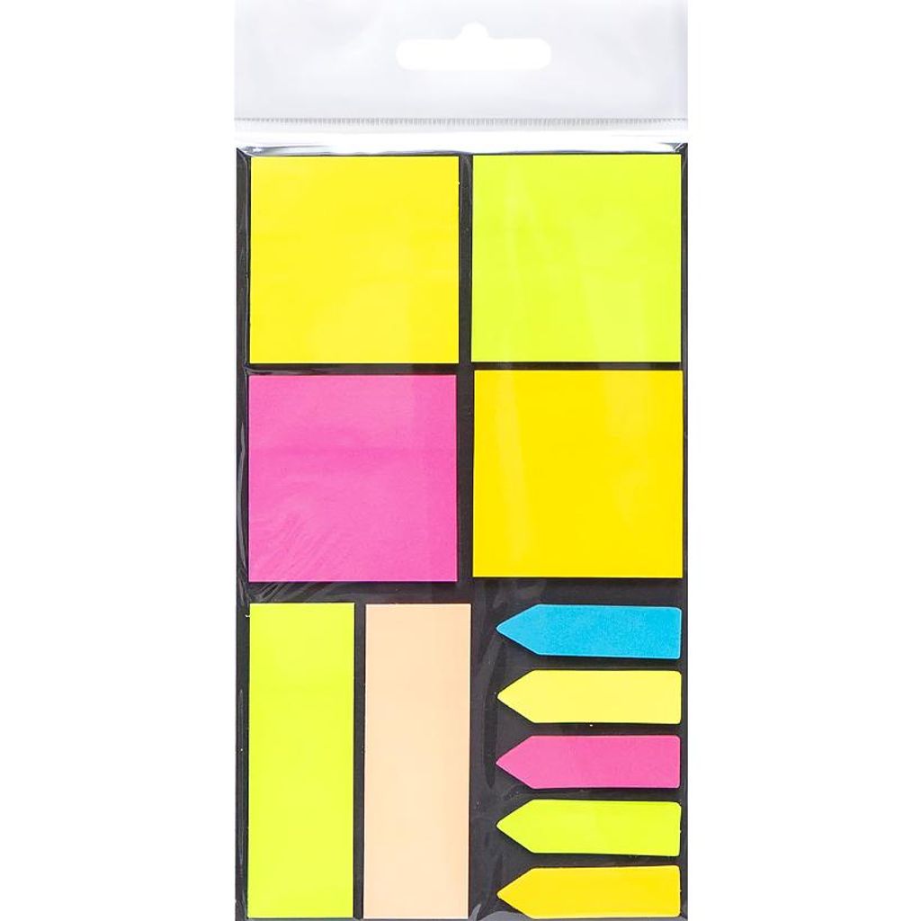 Стікери для нотаток на планшетці 11х19см