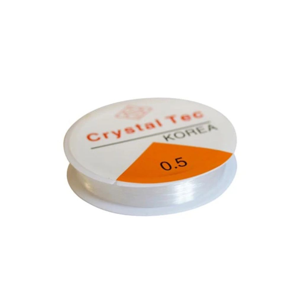 Волосінь-гумка прозора "WB" , 0,5мм, 11,88 м, 10 шт/уп