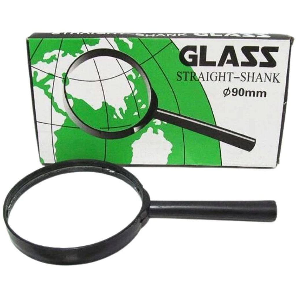 Лупа "JO" пластикова лінза D 90мм, пласт. оправа