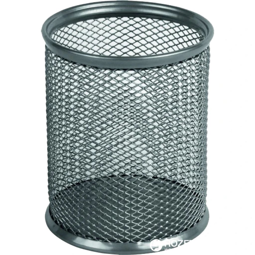 Підставка для ручок металева «JO» «Мережа» 9*9,8см Срібна