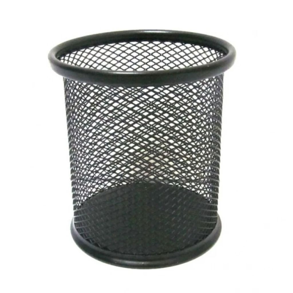 Підставка для ручок металева «Сітка» ЧОРНА