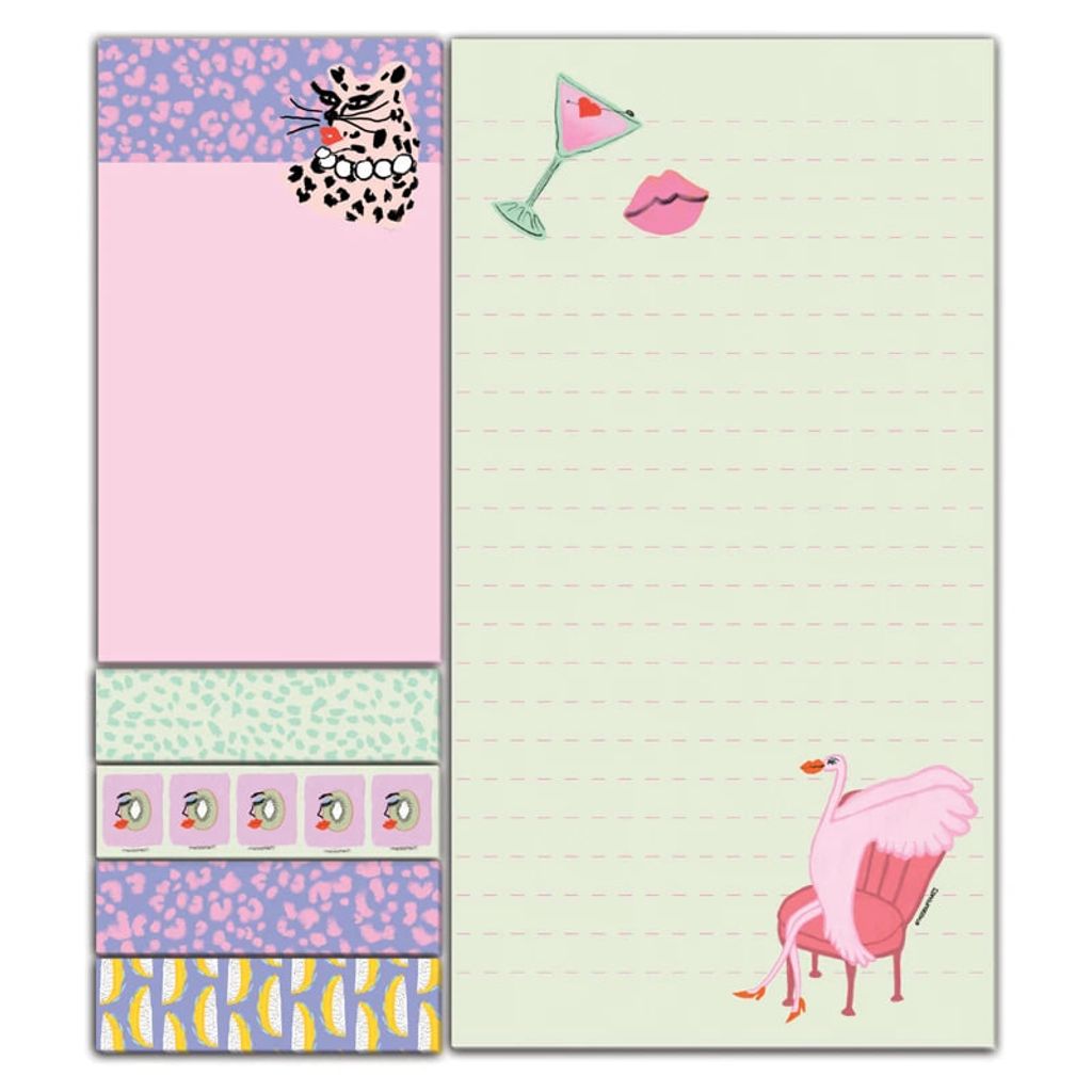 Папір з клейким шаром 70*130 мм "Kite" 25арк "BBH" + стікер