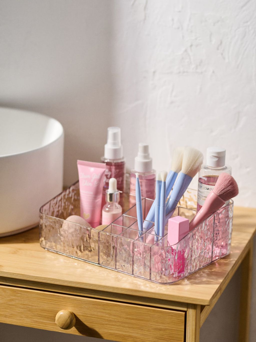 Органайзер для косметики прозорий