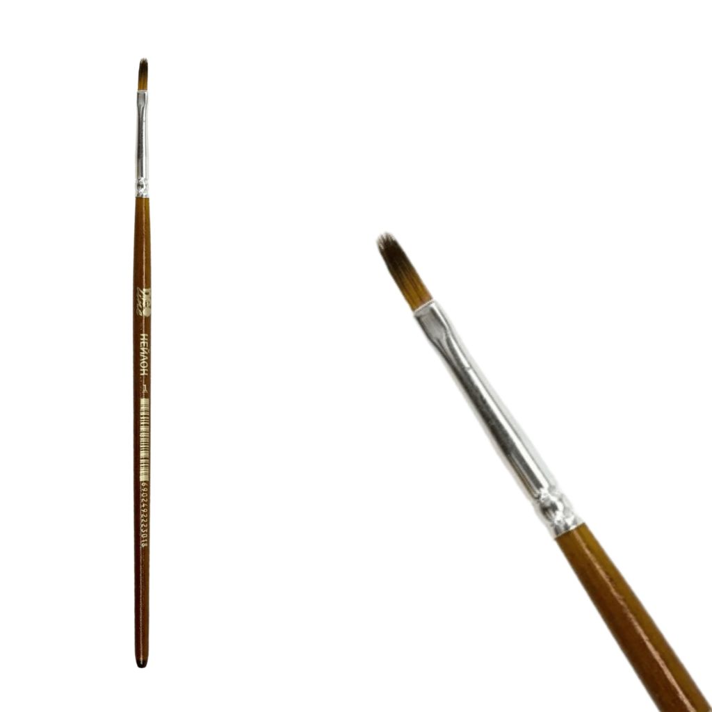 Пензлик нейлон плаский "Neo Line" № 1