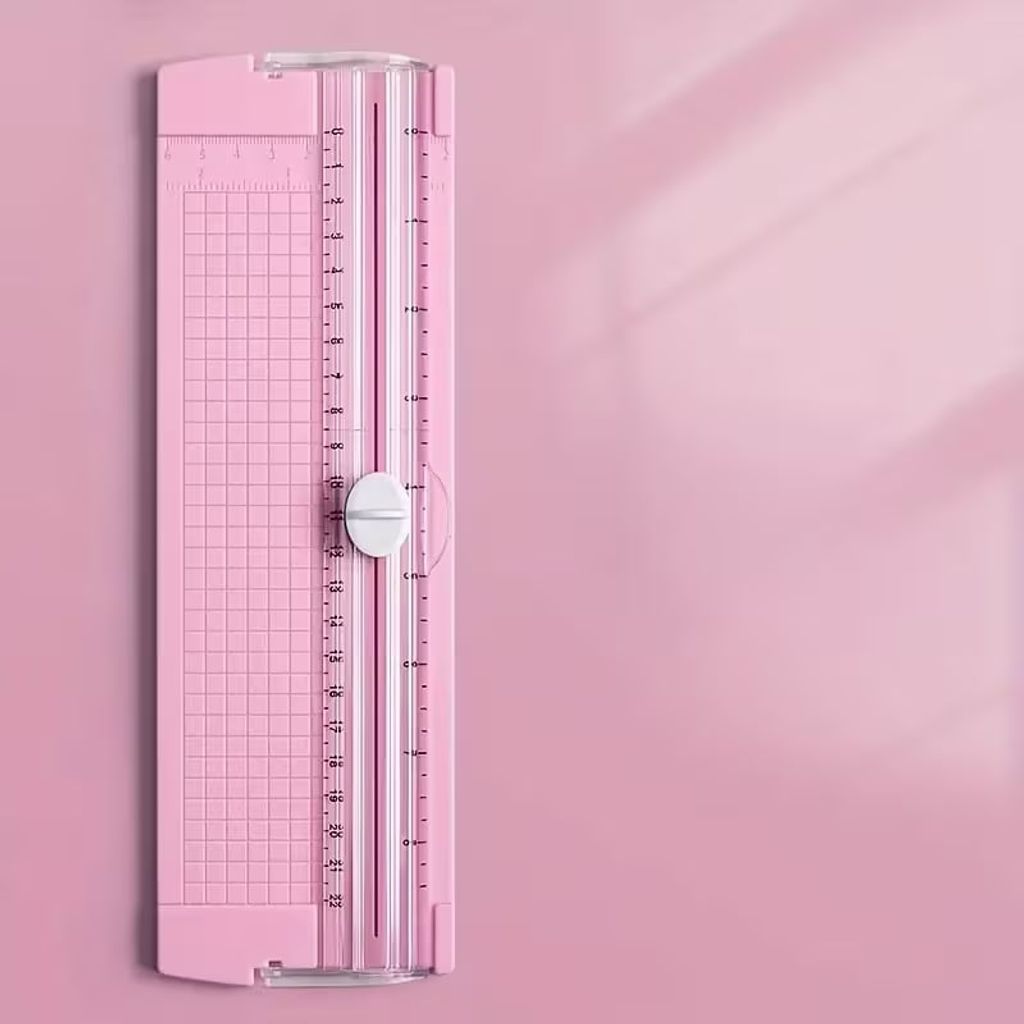 Різак для паперу A4/A5 рожевий