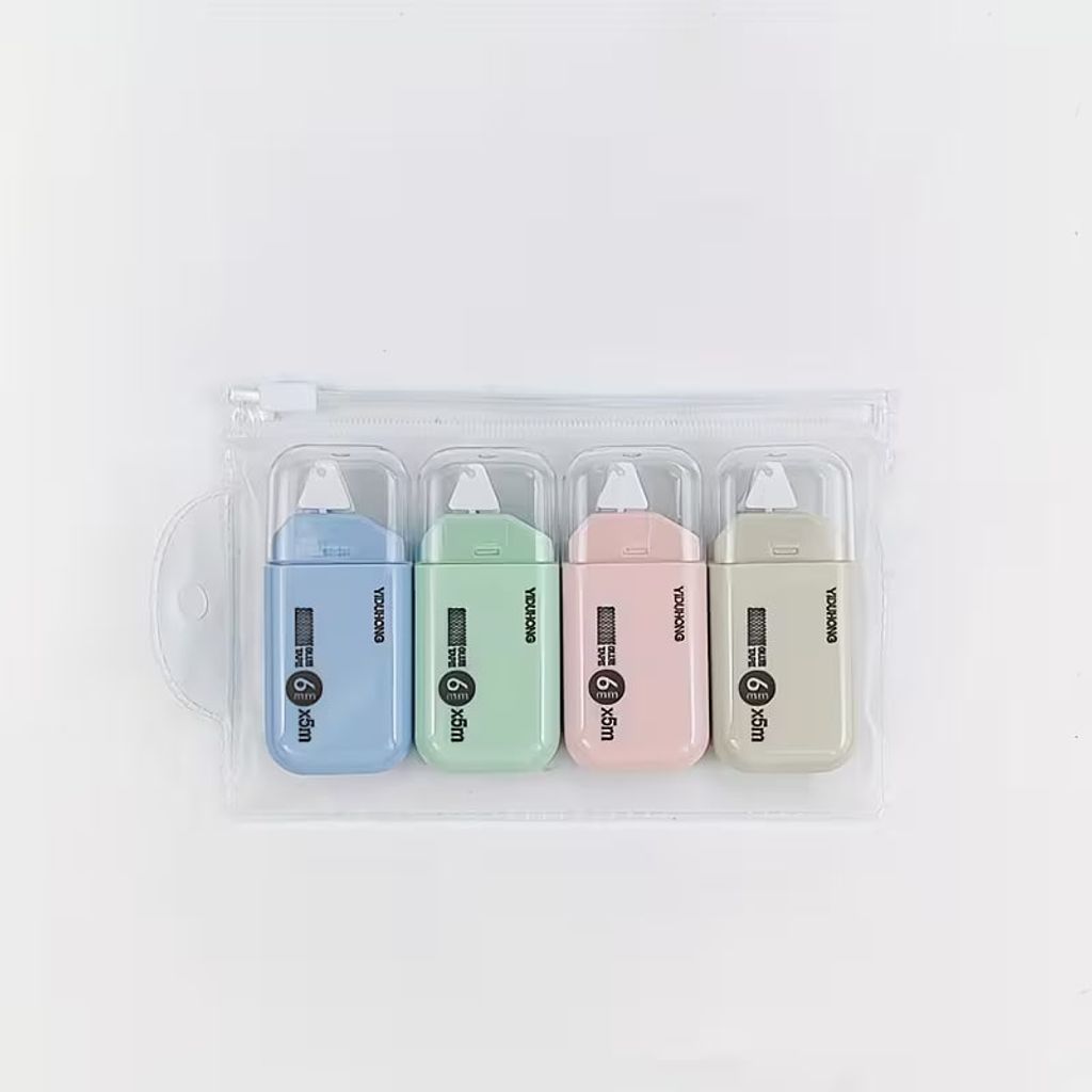 Набір з 4 рулонів крапкової стрічки