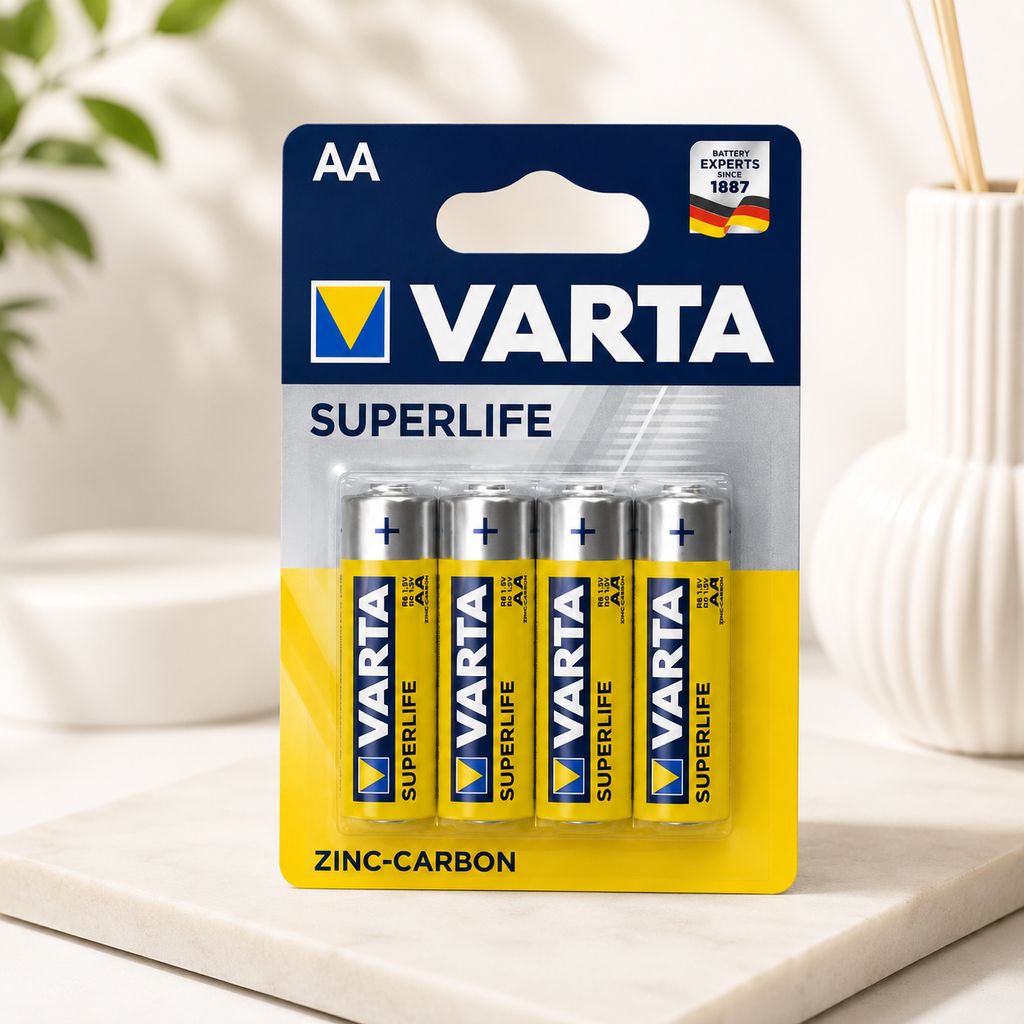 Батарейки R03 Varta Superlife AА бл/4 шт.