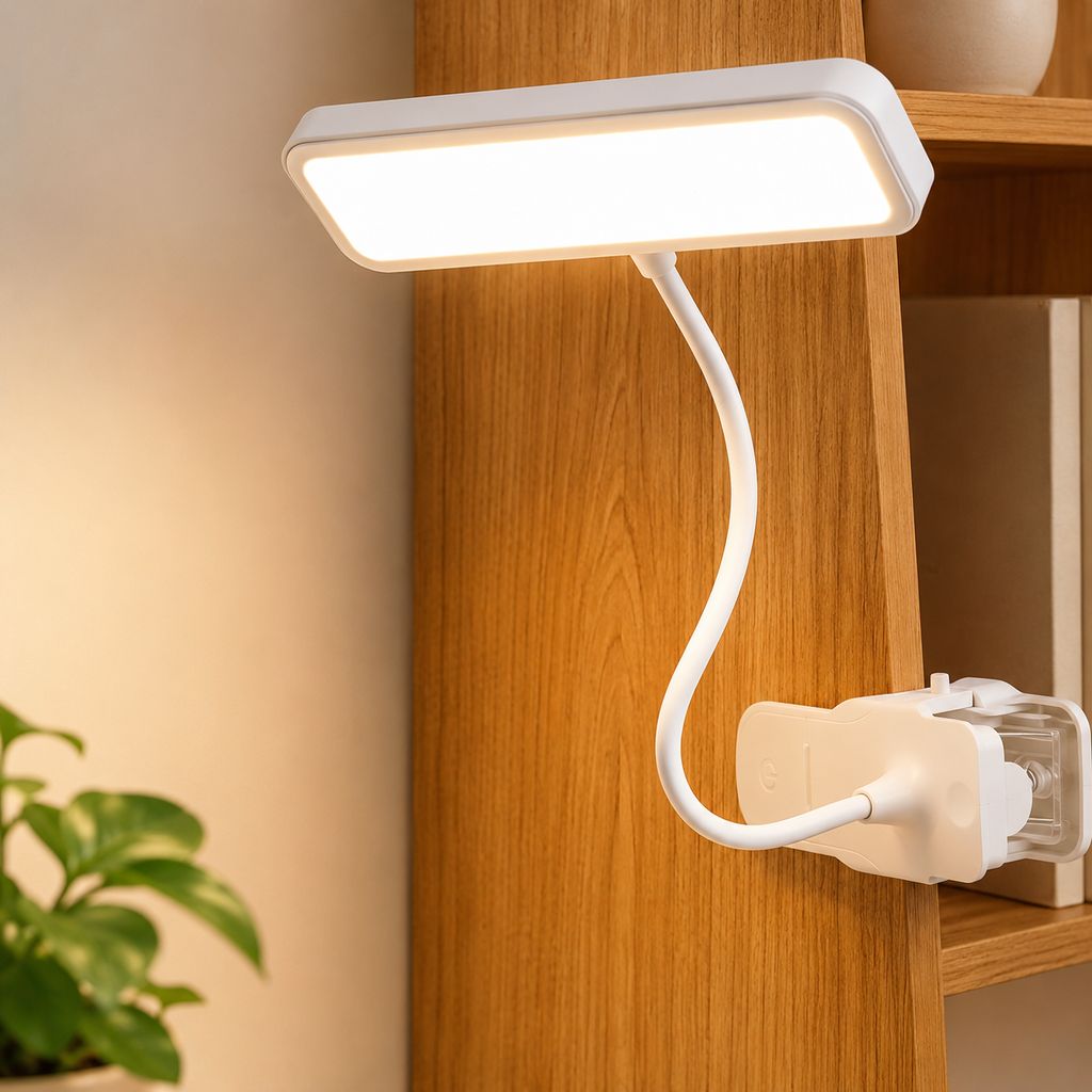 3-колірна регульована USB настільна лампа з захистом для очей