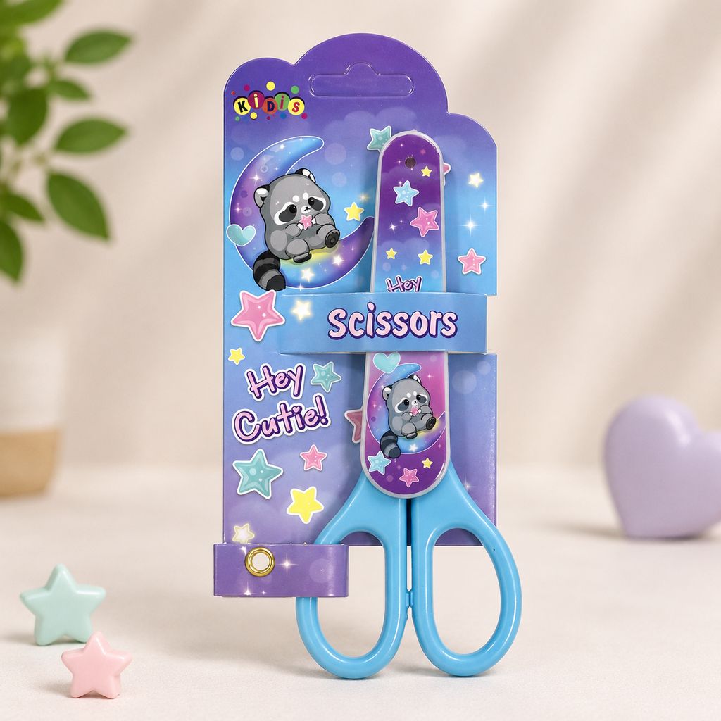 Ножиці дитячі 13,5см "Kidis" Raccoon