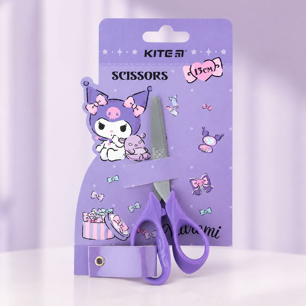 Ножиці дитячі "Kite" 13см Kuromi Куромі