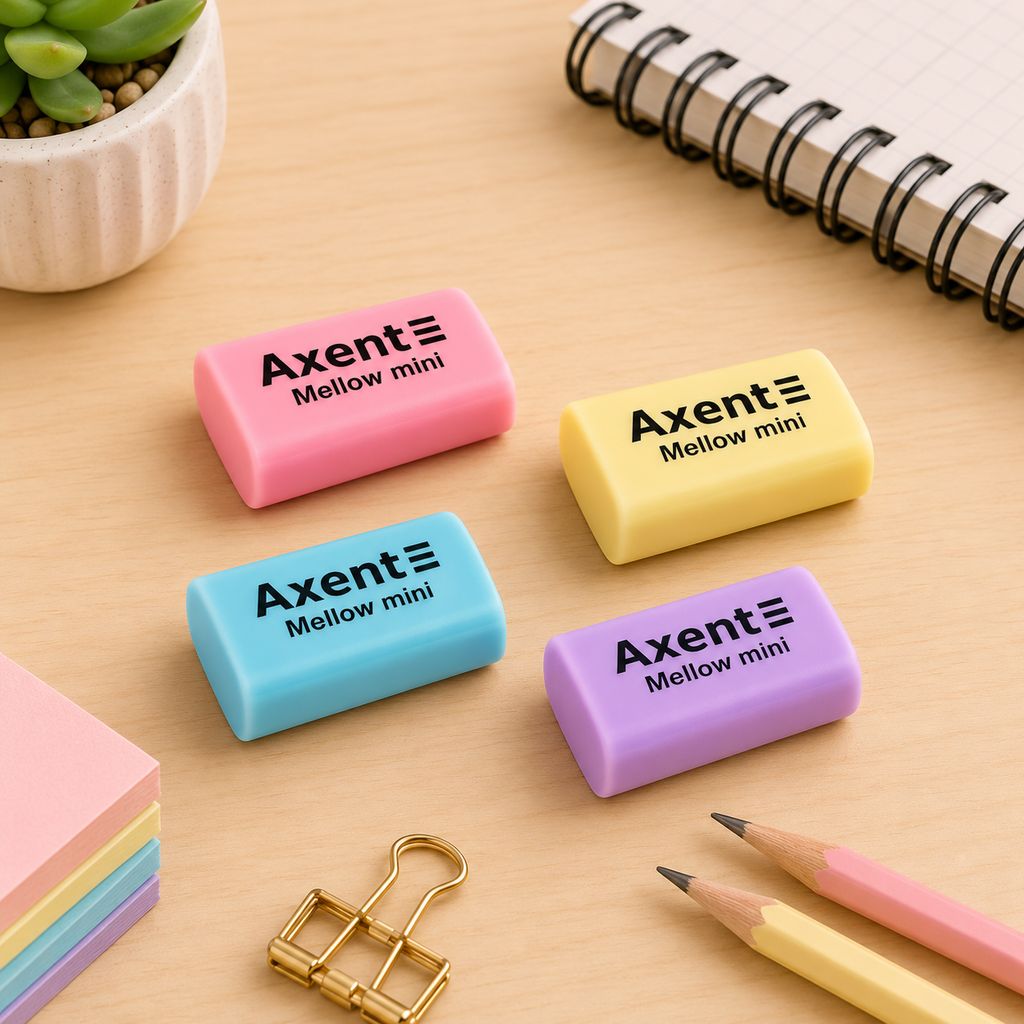 Гумка "Axent" в асортименті