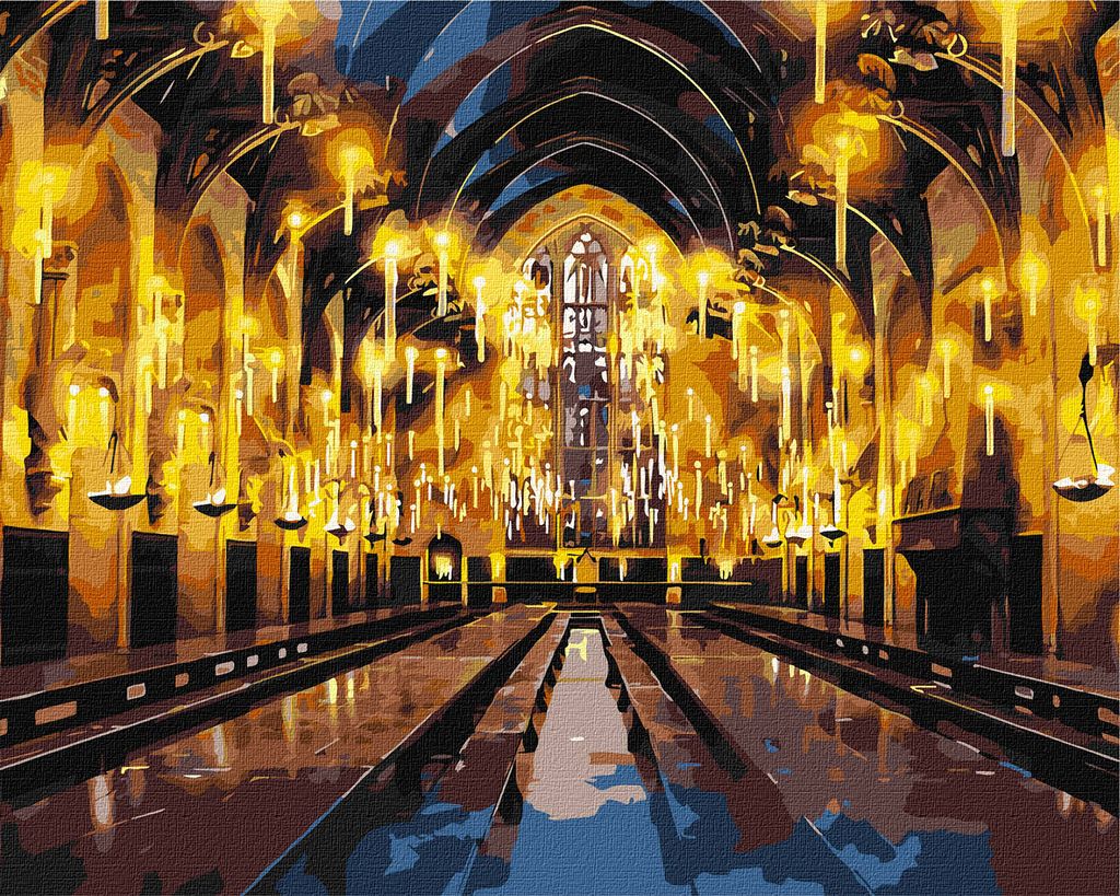 Harry Potter: Велика зала з фарбами металік