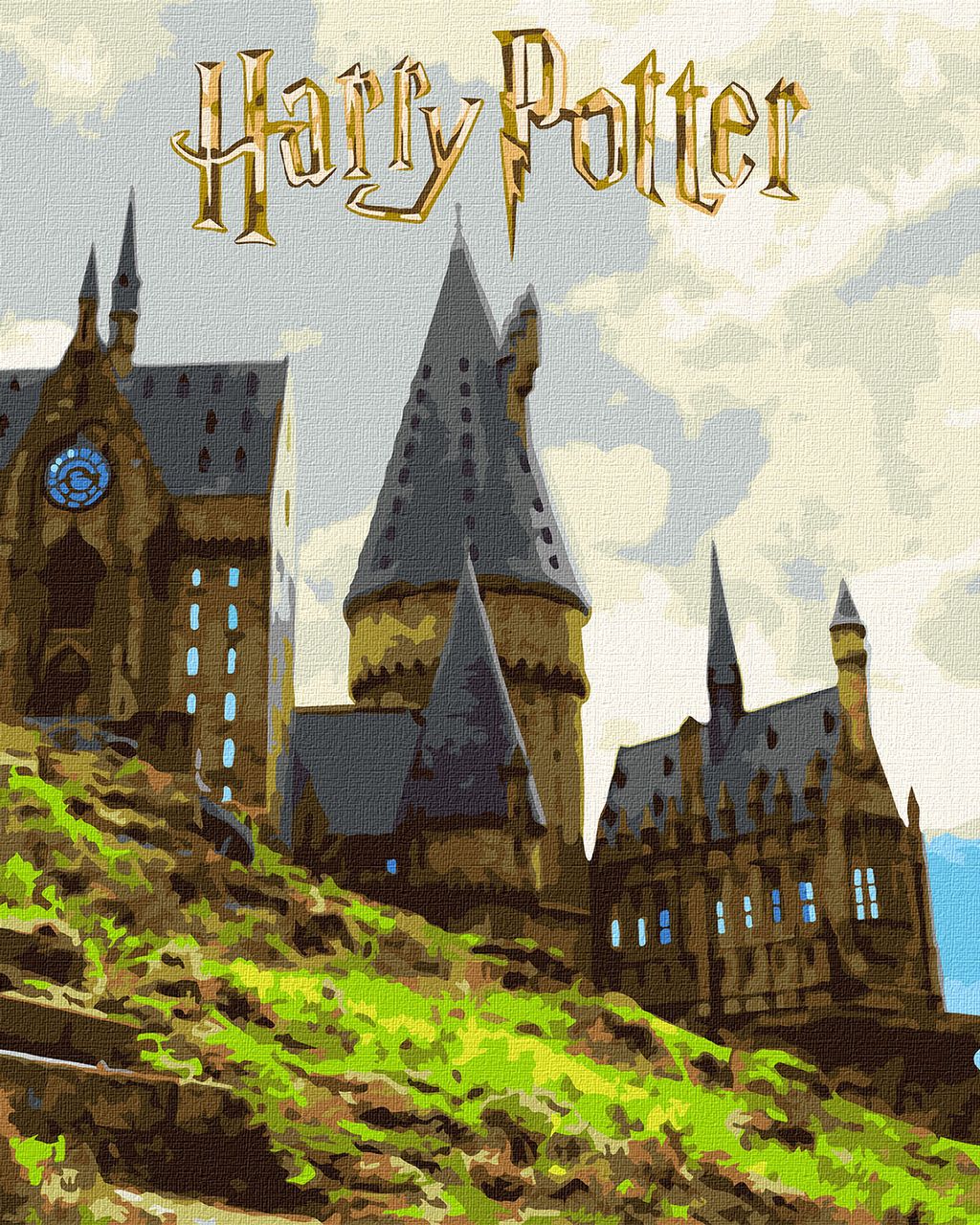 Harry Potter: Пейзаж Гоґвортсу з фарбами металік