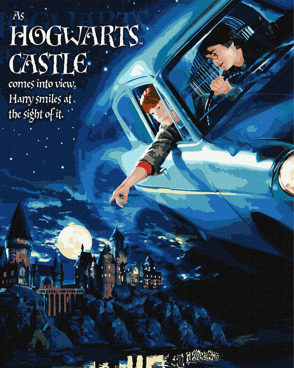 Harry Potter: Політ на авто з фарбами металік